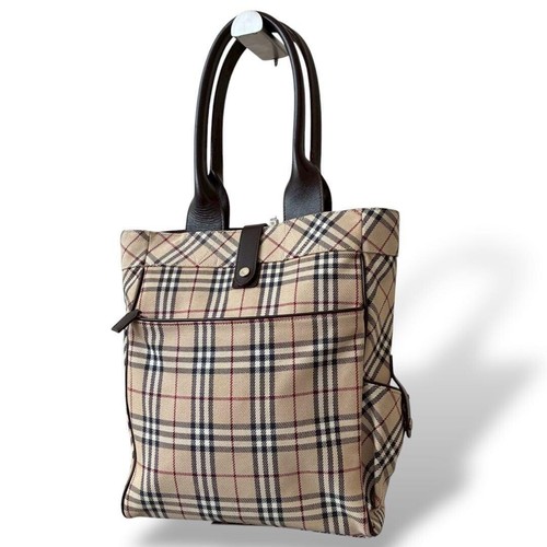 Burberry blue label tote - blue,