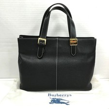 Borsa Burberry in pelle nera