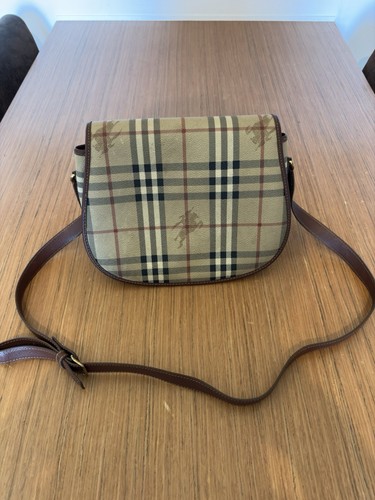 Vintage burberry saddlebag - burberry,