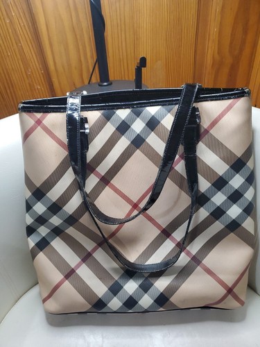 Vintage burberry medium tote - vintage,