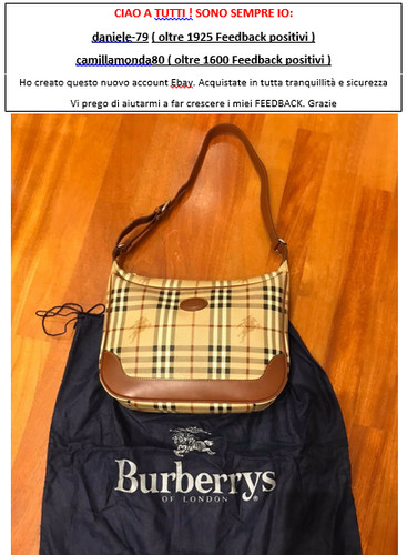 Borsa burberrys originale - borsa,