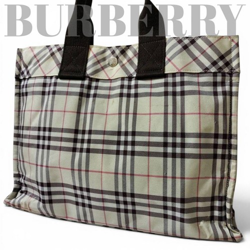 Y2k burberry blue label tote - y2k,